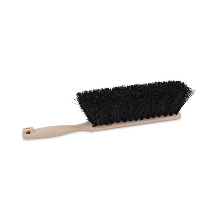 Boardwalk - Counter Brush, Black Tampico Bristles, 4.5" Brush, 3.5" Tan Plastic Handle