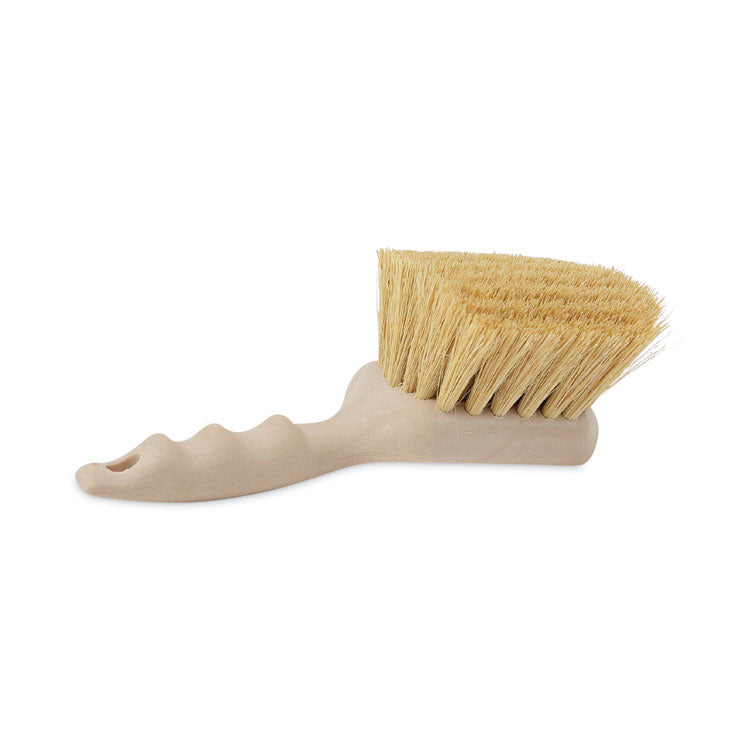 Boardwalk - Utility Brush, Cream Tampico Bristles, 5.5" Brush, 3" Tan Plastic Handle