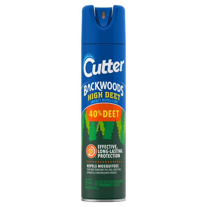 CUTTER - Cutter Backwoods High Deet Insect Repellent Liquid For Mosquitoes 7.5 oz