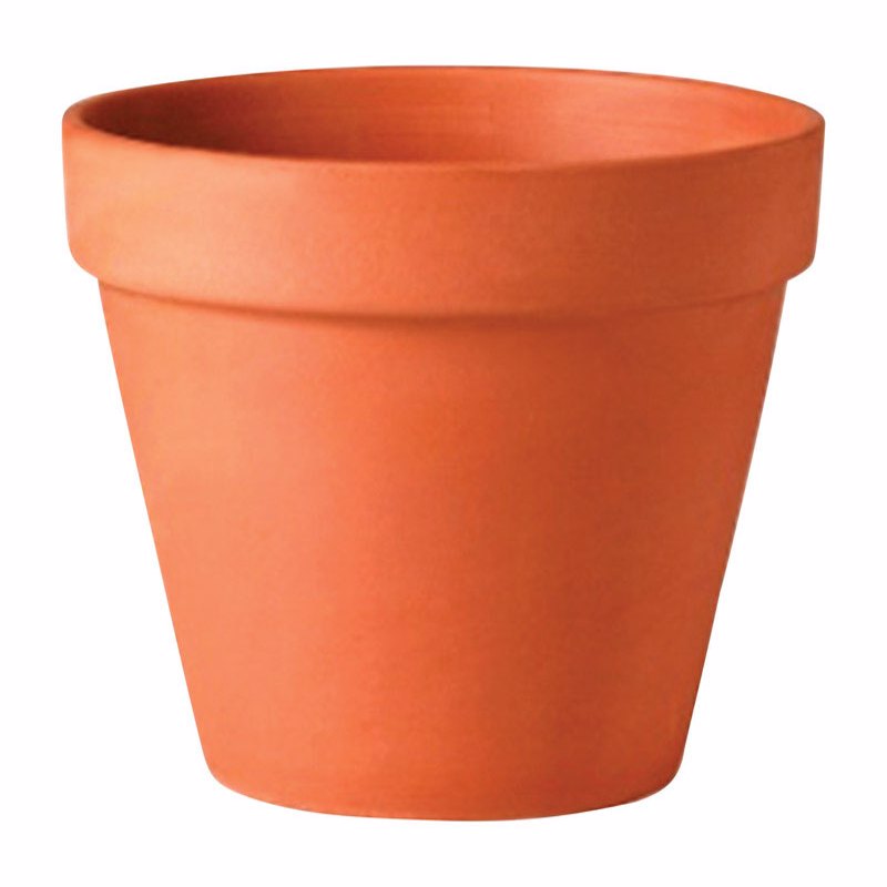 DEROMA - Deroma 2.5 in. H X 3.5 in. D Terracotta Cylinder Planter Terracotta