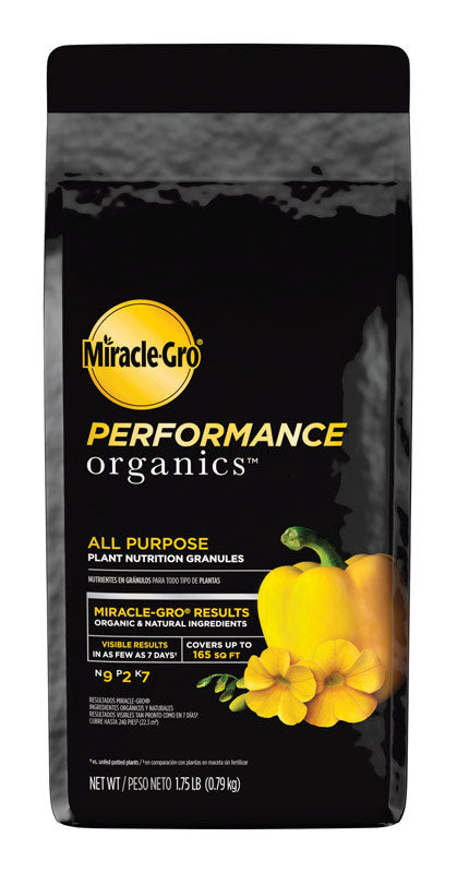 MIRACLE-GRO - Miracle-Gro Performance Organics Organic Granules Plant Food 1.75 lb