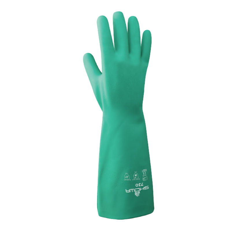 ATLAS - Atlas Unisex Indoor/Outdoor Chemical Gloves Green L 1 pair