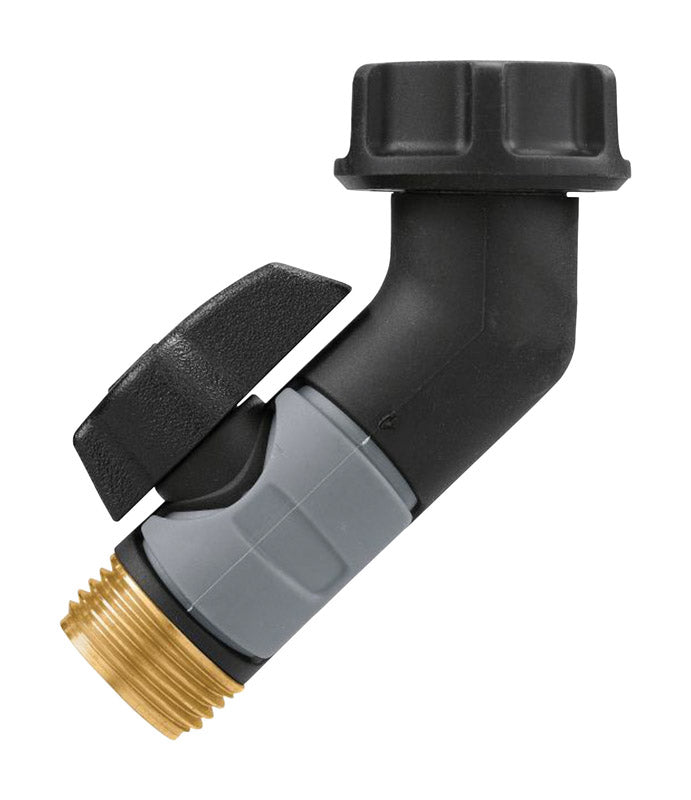 ORBIT - Orbit Pro Flo 3/4 in. Metal Threaded Female/Male Gooseneck Hose Adapter
