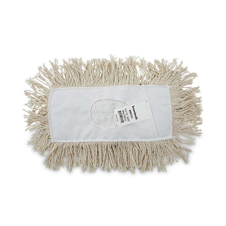 Boardwalk - Mop Head, Dust, Cotton, 12 x 5, White