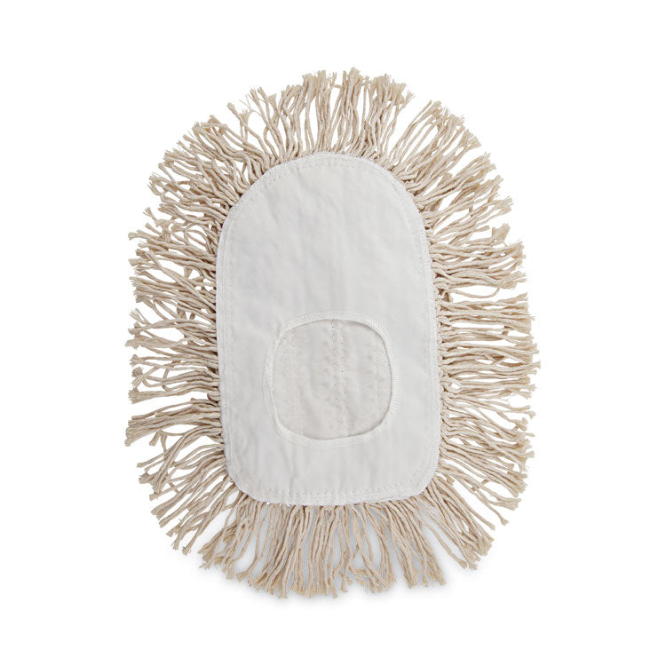 Boardwalk - Wedge Dust Mop Head, Cotton, 17.5 x 13.5, White