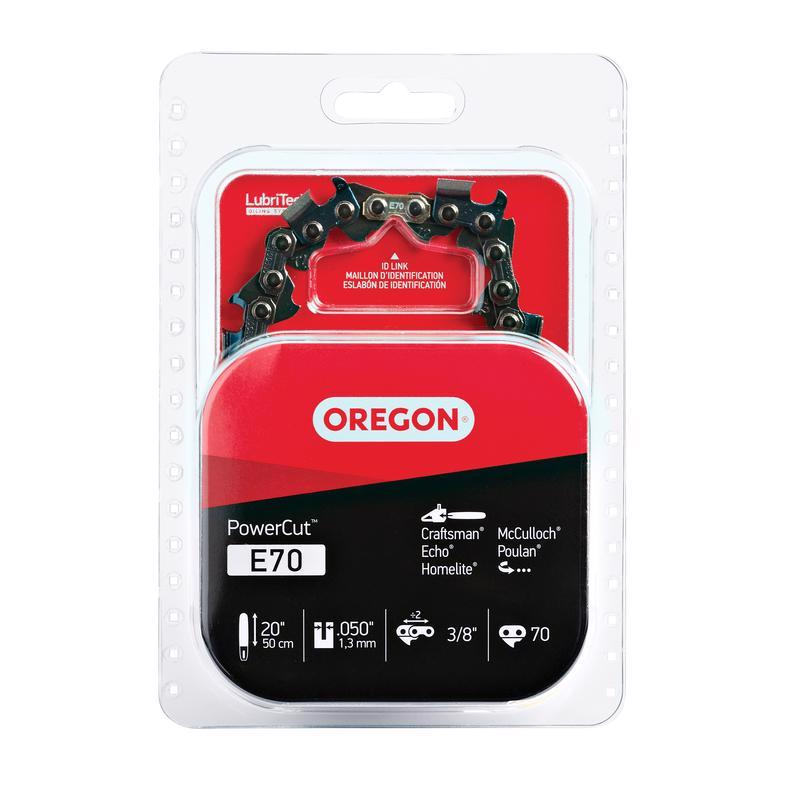 OREGON - Oregon PowerCut E70 20 in. 70 links Chainsaw Chain