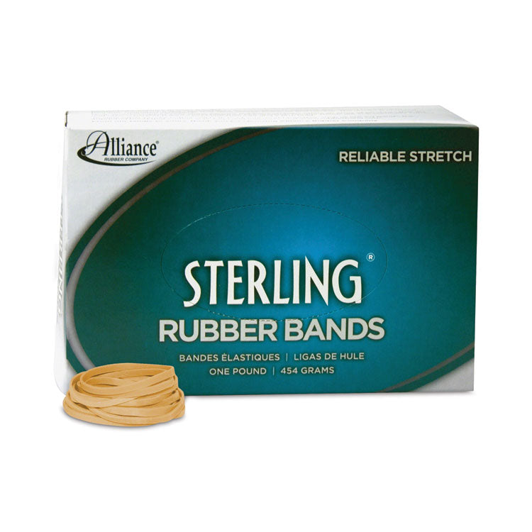 Alliance - Sterling Rubber Bands, Size 31, 0.03" Gauge, Crepe, 1 lb Box, 1,200/Box