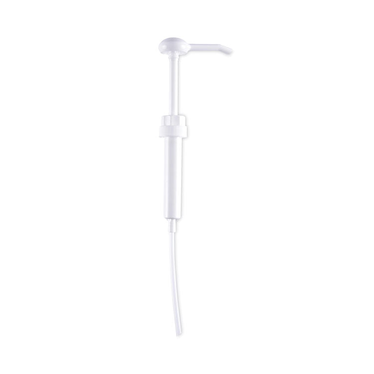 Boardwalk - Siphon Pump, 1 oz/Pump, For 1 gal Bottles, Plastic, 12" Tube, White, 12/Carton