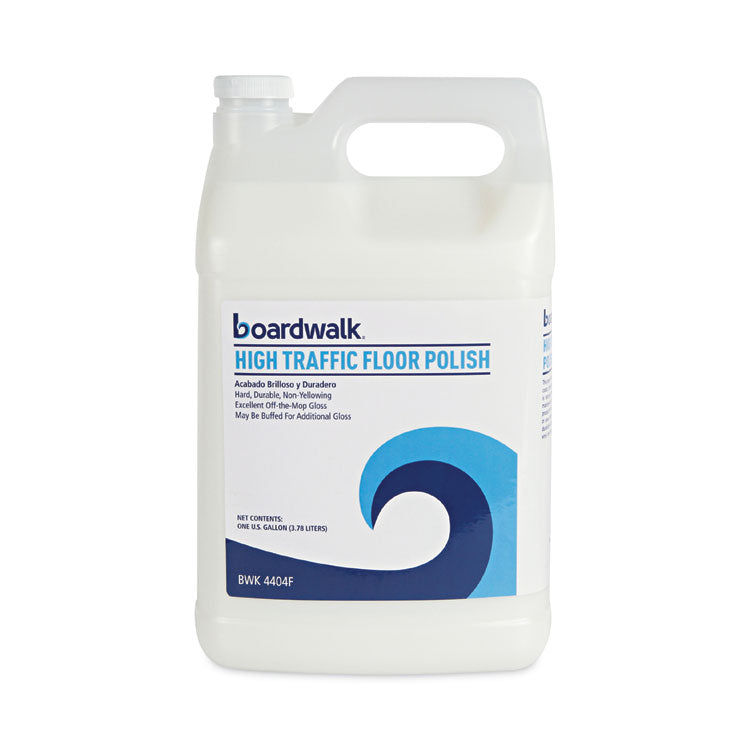 Boardwalk - High Traffic Floor Polish, 1 gal Bottle, 4/Carton