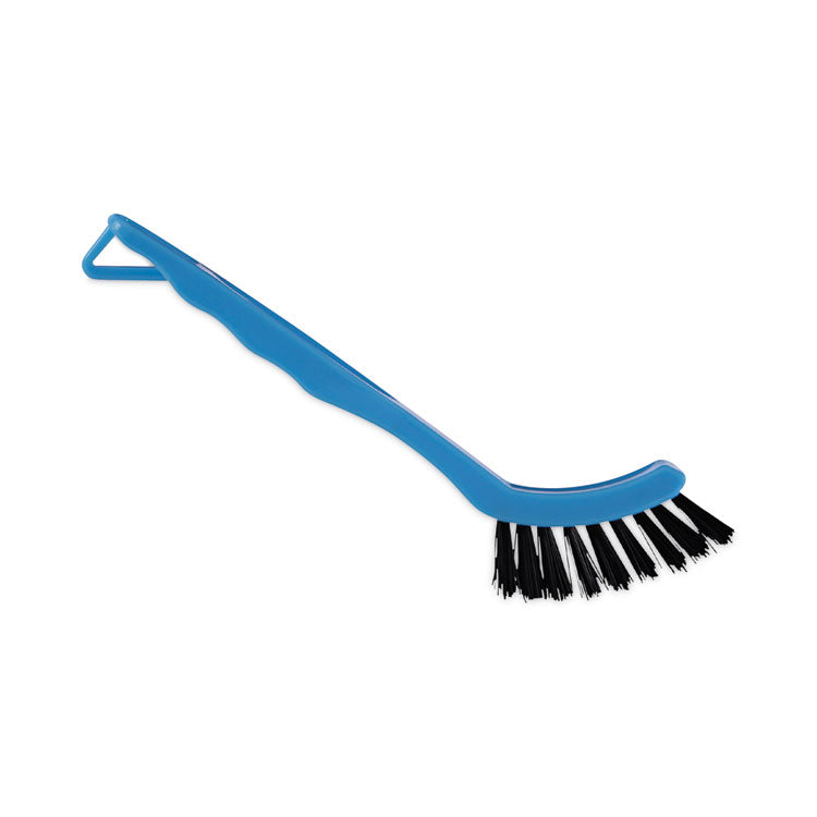 Boardwalk - Grout Brush, Black Nylon Bristles, 8.13" Blue Plastic Handle