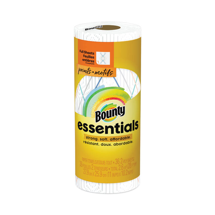 Bounty - Essentials Kitchen Roll Paper Towels, 2-Ply, 11 x 10.2, 40 Sheets/Roll