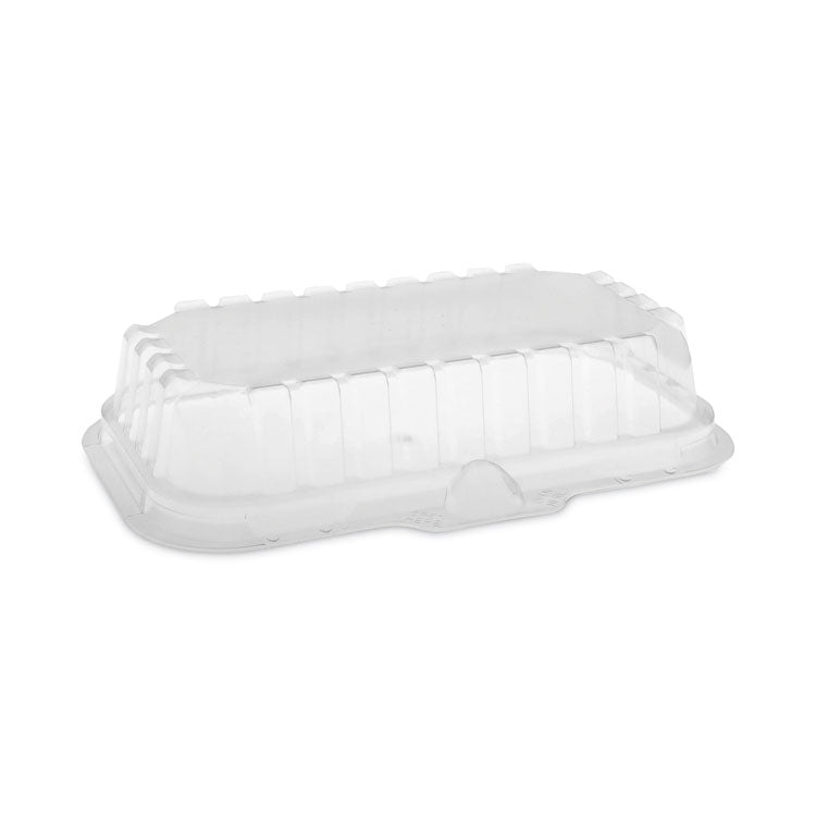 Pactiv Evergreen - OPS Dome-Style Lid, 17S Shallow Dome, 8.3 x 4.8 x 1.5, Clear, Plastic, 252/Carton