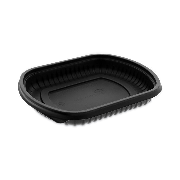 Pactiv Evergreen - EarthChoice MealMaster Container, 16 oz, 8.13 x 6.5 x 1, Black, Plastic, 252/Carton