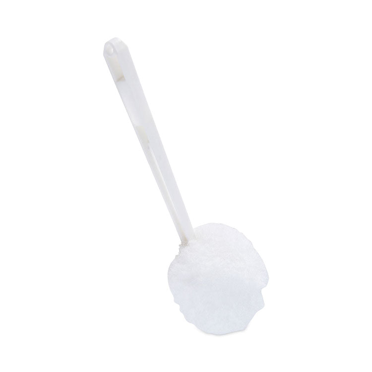 Boardwalk - Toilet Bowl Mop, 12" Handle, White