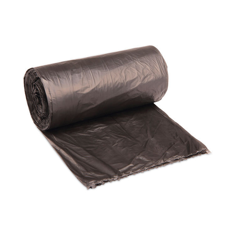 Boardwalk - High-Density Can Liners, 60 gal, 14 microns, 38" x 58", Black, 200/Carton