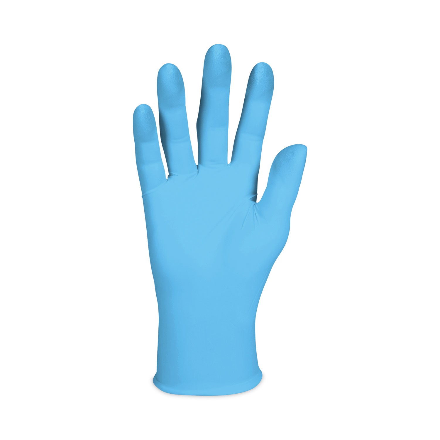 G10 Comfort Plus Blue Nitrile Gloves, Powder-Free, Large, 4 mil Thick, 9.5" Long, Light Blue, 100/Box, 10 Boxes/Carton