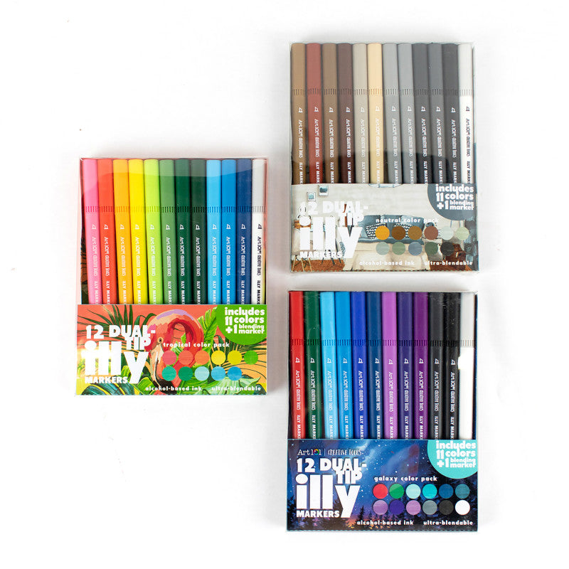 ART 101 - Dual Tip Illy Markers 36-Pack