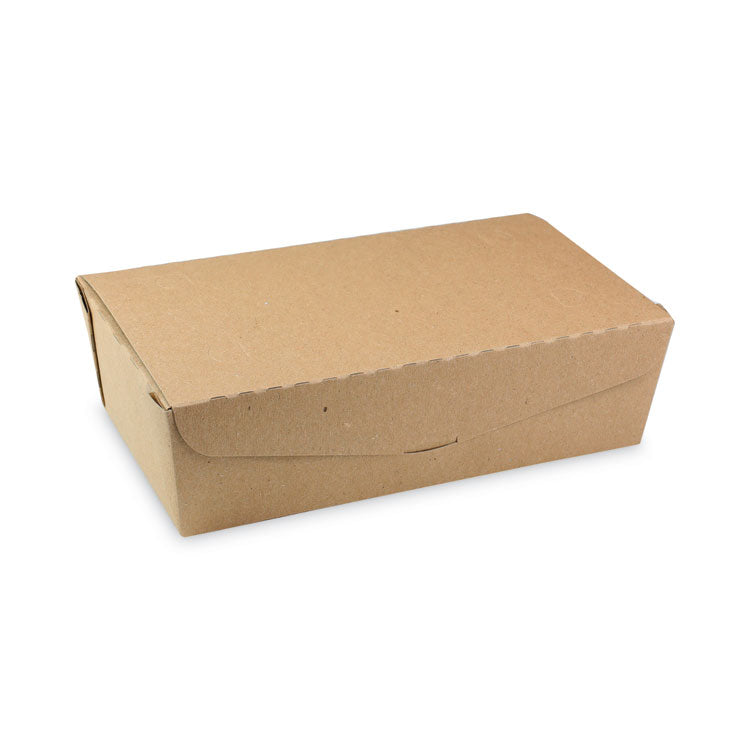 Pactiv Evergreen - EarthChoice OneBox Paper Box, 77 oz, 9 x 4.85 x 2.7, Kraft, 162/Carton