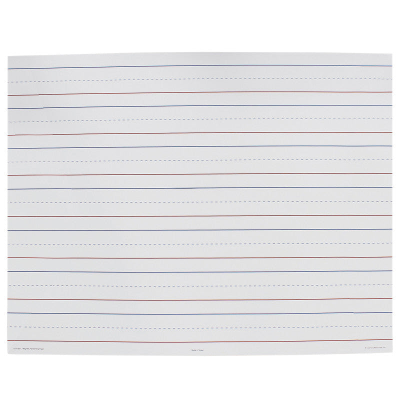 LEARNING RESOURCES - Magnetic Demonstration Handwriting Paper, 28" x 22"