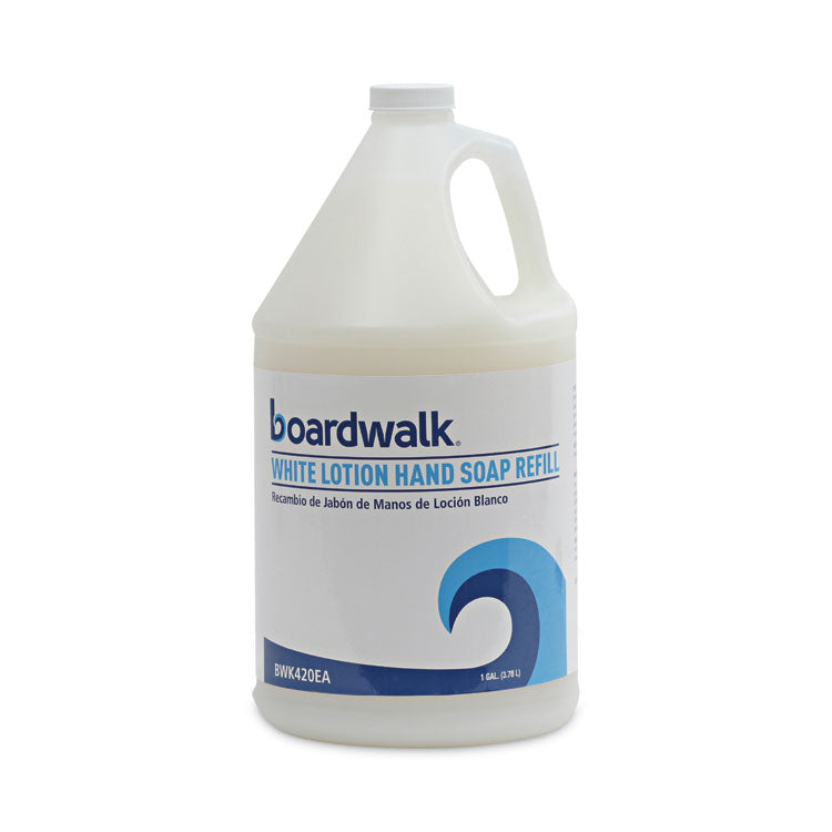 Boardwalk - Mild Cleansing Lotion Soap, Cherry Scent, Liquid, 1 gal Bottle, 4/Carton