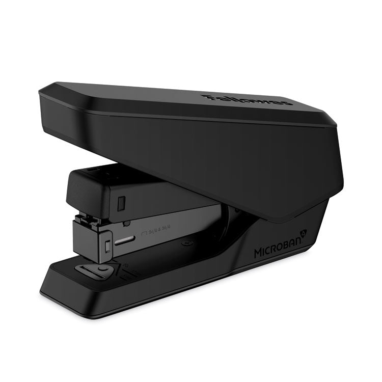 Fellowes - LX840 EasyPress Half Strip Stapler, 25-Sheet Capacity, Black