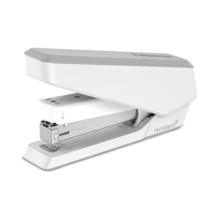 Fellowes - LX850 EasyPress Full Strip Stapler, 25-Sheet Capacity, White