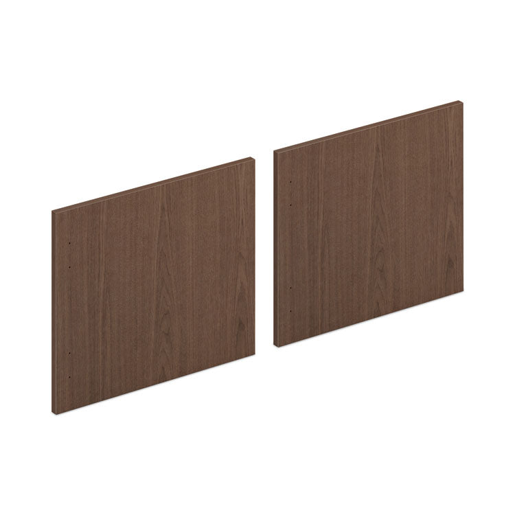 HON - Mod Laminate Doors for 72"W Mod Desk Hutch, 17.86 x 14.82, Sepia Walnut  2/Carton