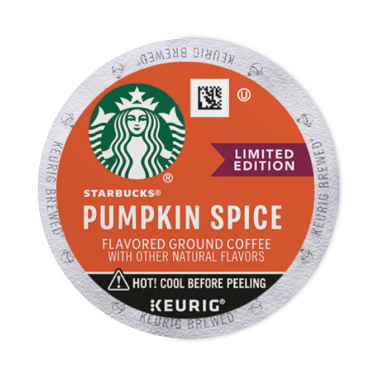 Starbucks - Pumpkin Spice Coffee, K-Cups, 22/Box, 4 Boxes/Carton