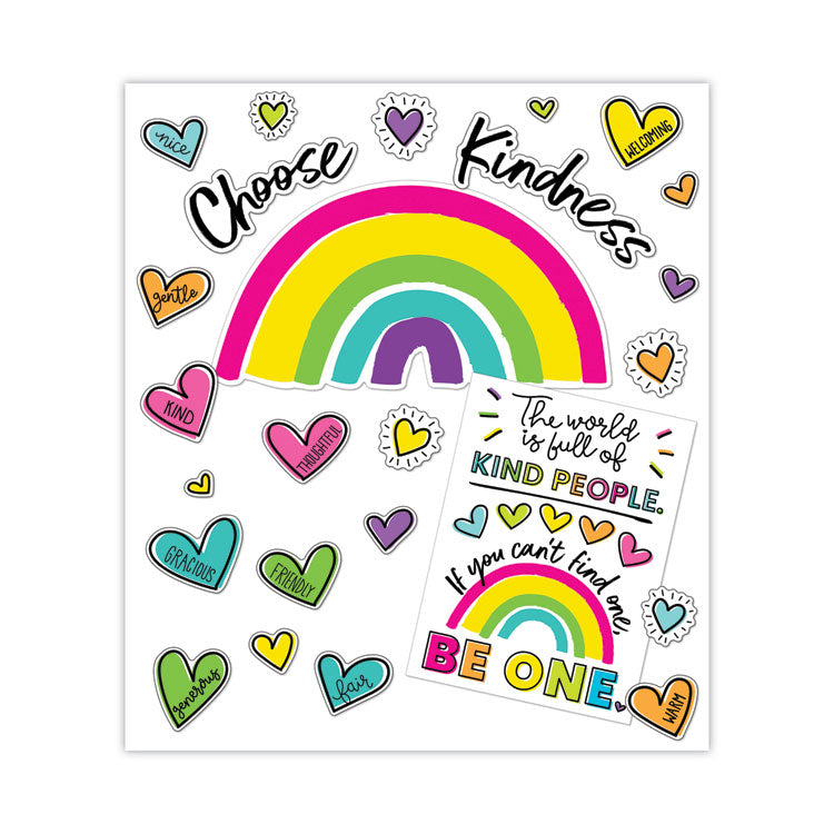 Carson-Dellosa Education - Motivational Bulletin Board Set, Kind Vibes, 75 Pieces