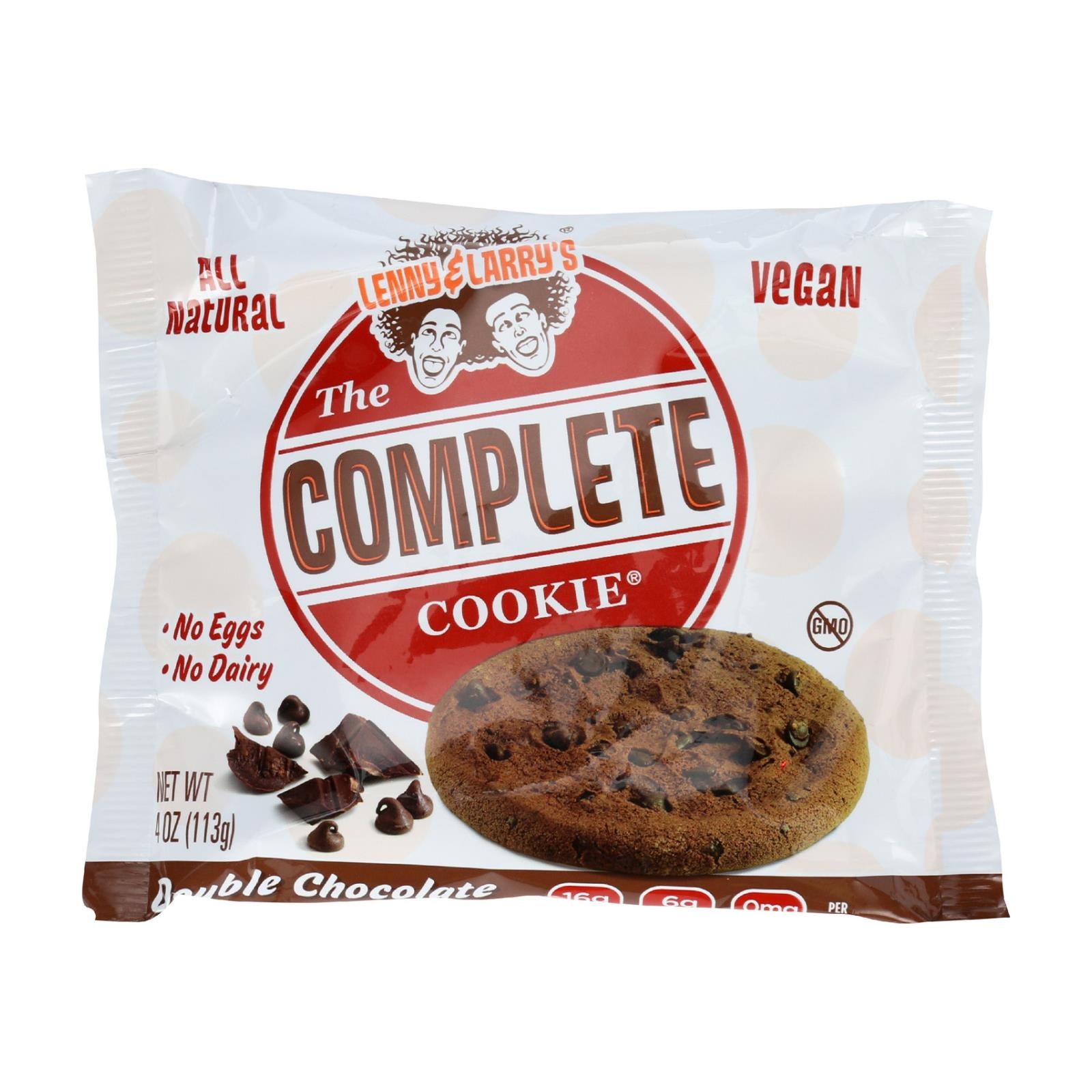 Lenny And Larry's The Complete Cookie - Double Chocolate - 4 Oz - Case Of 12