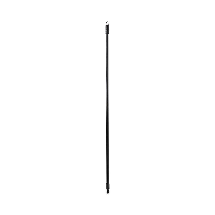 Boardwalk - Fiberglass Broom Handle, Nylon Plastic Threaded End, 1" dia x 60", Black