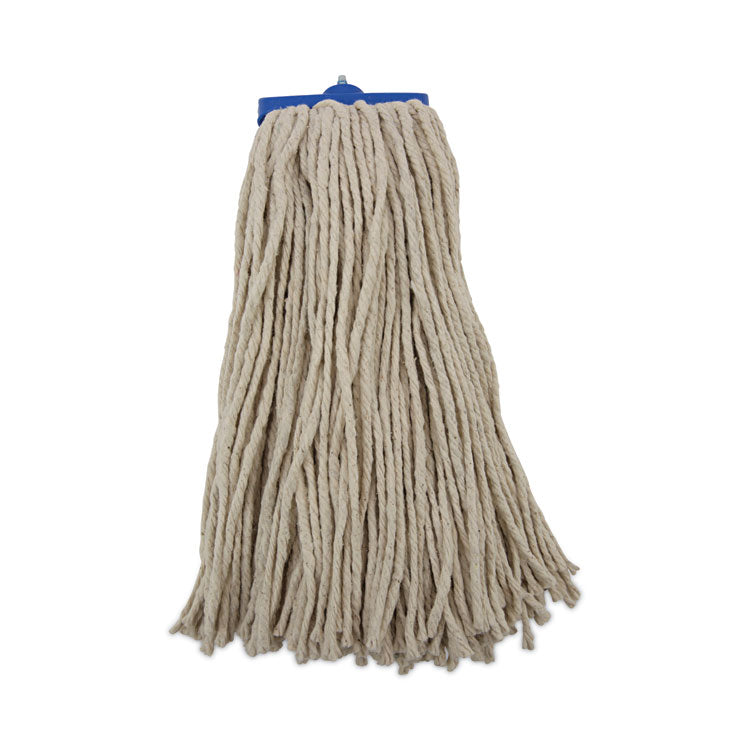 Boardwalk - Cut-End Lie-Flat Wet Mop Head, Cotton, 16oz, White