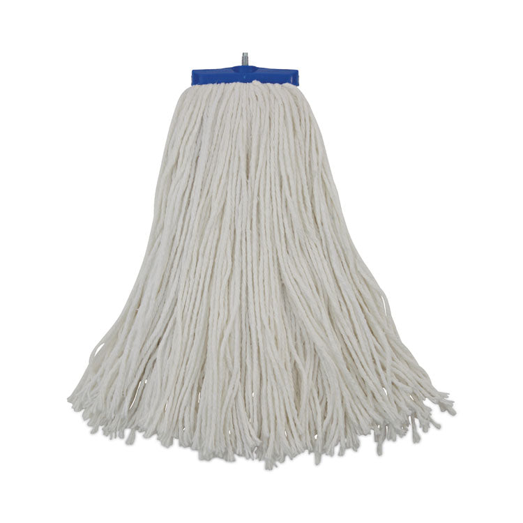 Boardwalk - Cut-End Lie-Flat Wet Mop Head, Rayon, 16oz, White