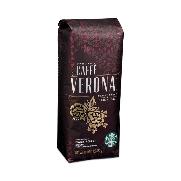 Starbucks - Coffee, Caffe Verona, 1 lb Bag, 6/Carton