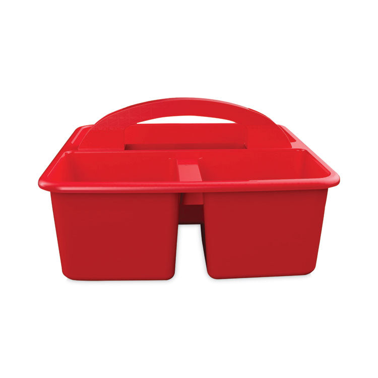 deflecto - Antimicrobial Creativity Storage Caddy, Red