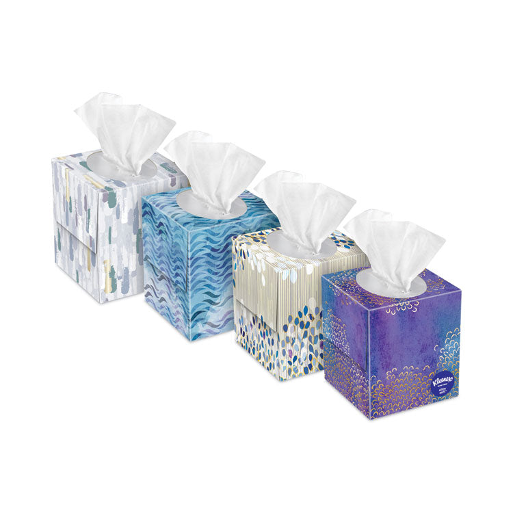 Kleenex - Ultra Soft Facial Tissue, 3-Ply, White, 60 Sheets/Box, 4 Boxes/Pack, 3 Packs/Carton