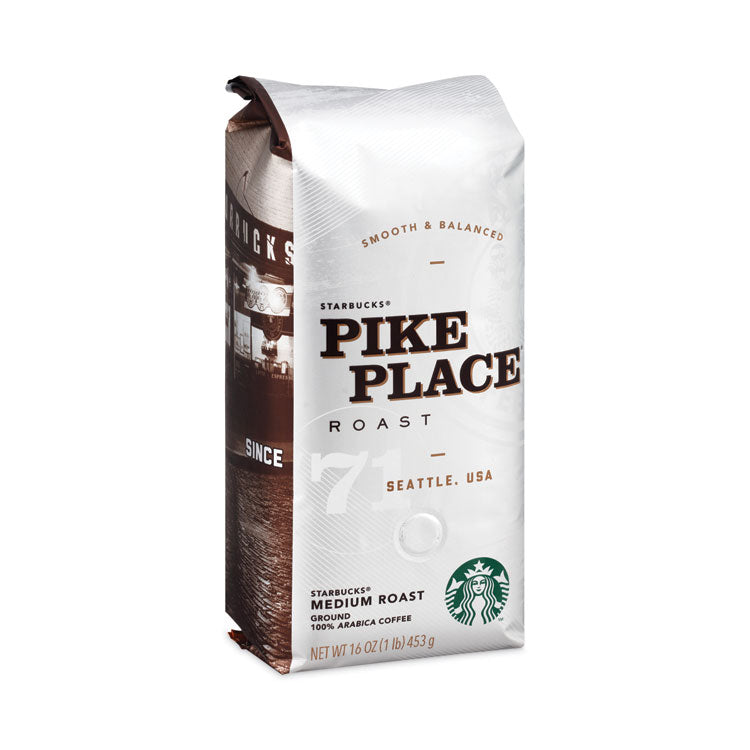 Starbucks - Coffee, Pike Place, 1 lb Bag, 6/Carton