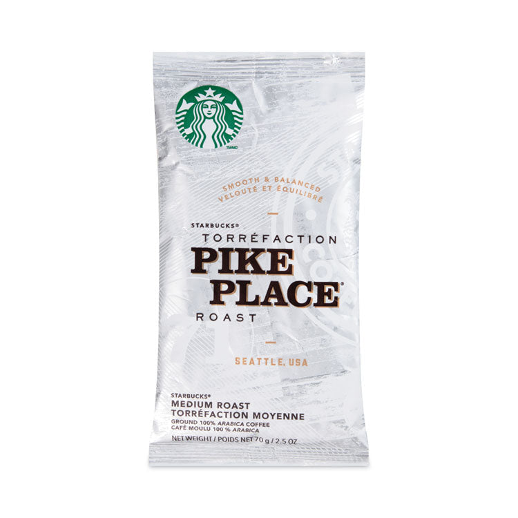 Starbucks - Coffee, Pike Place, 2.7 oz Packet, 72/Carton