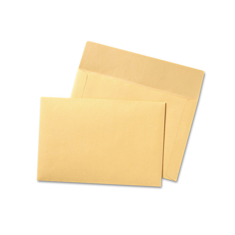Quality Park - Filing Envelopes, Letter Size, Cameo Buff, 100/Box