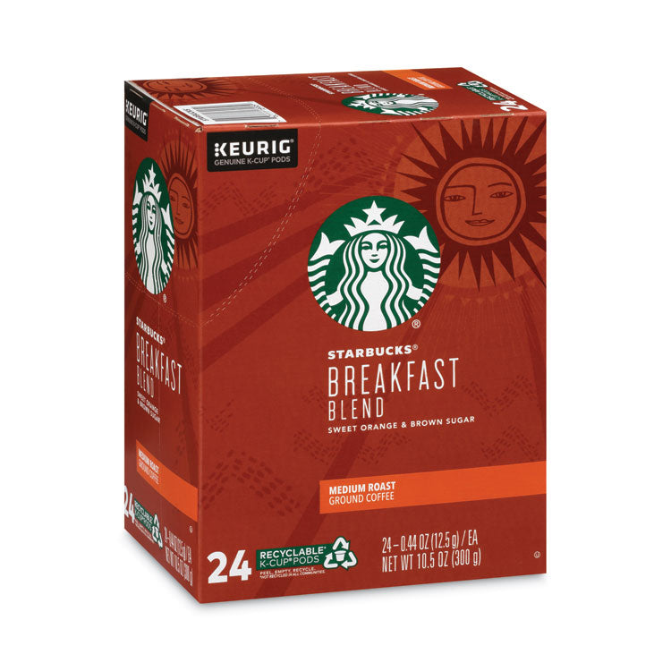 Starbucks - Breakfast Blend K-Cups, 24/Box