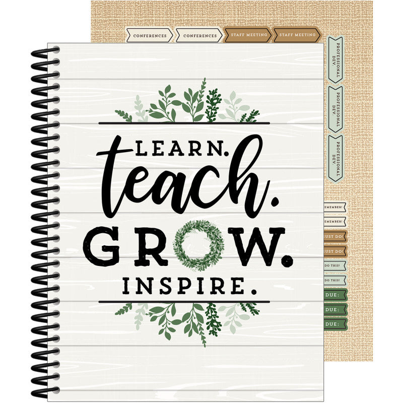 CARSON DELLOSA EDUCATION - Farmhouse Teacher Planner
