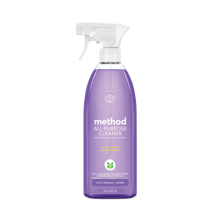 Method - All-Purpose Cleaner, French Lavender, 28 oz Spray Bottle