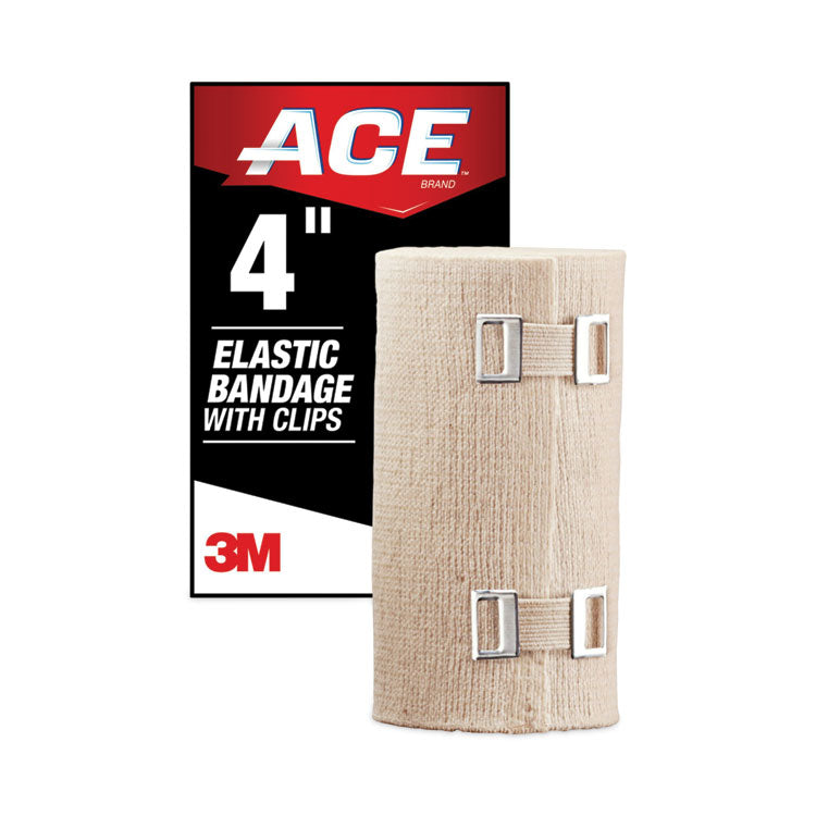 ACE - Elastic Bandage with E-Z Clips, 4 x 64