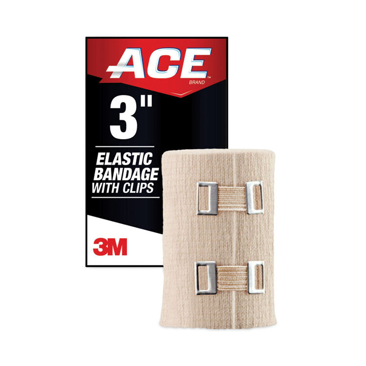 ACE - Elastic Bandage with E-Z Clips, 3 x 64