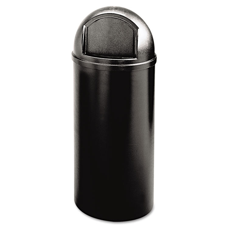 Rubbermaid Commercial - Marshal Classic Container, 15 gal, Plastic, Black