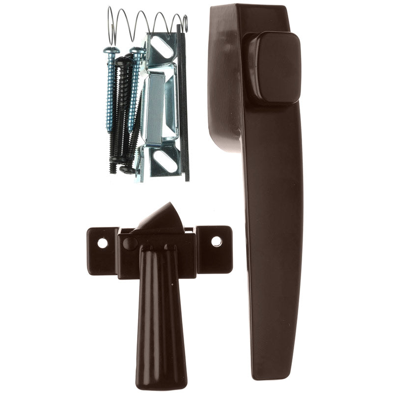 WRIGHT - Wright Florida Bronze Steel Push Button Latch 1 pk