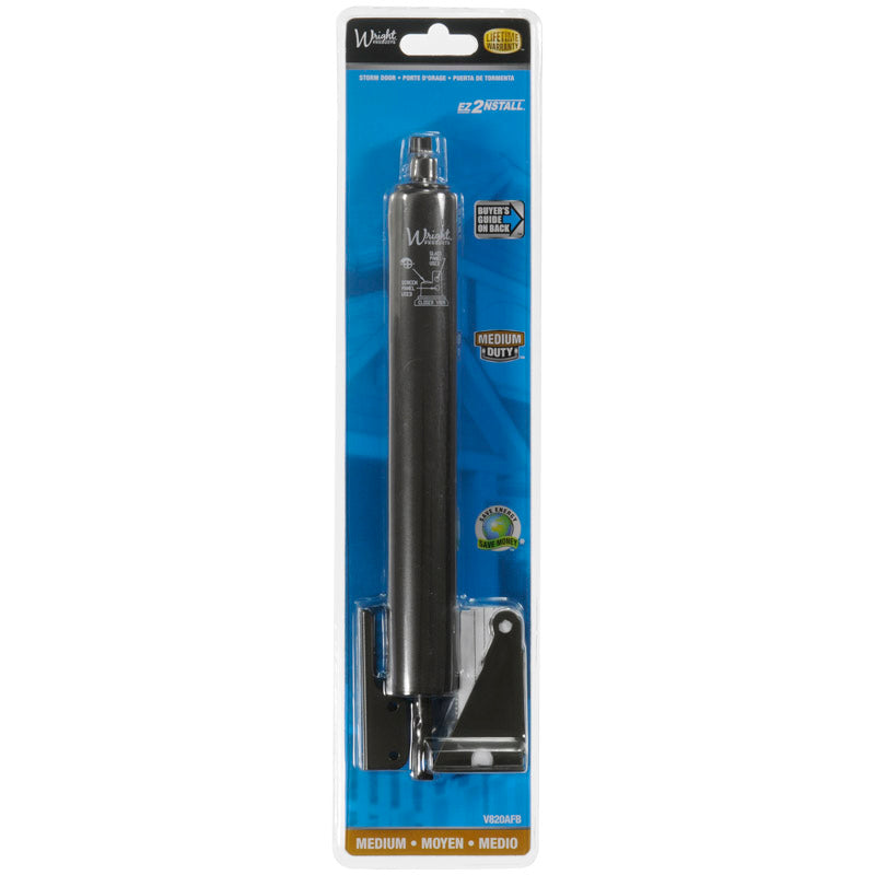 WRIGHT - Wright Bronze Aluminum Pneumatic Door Closer