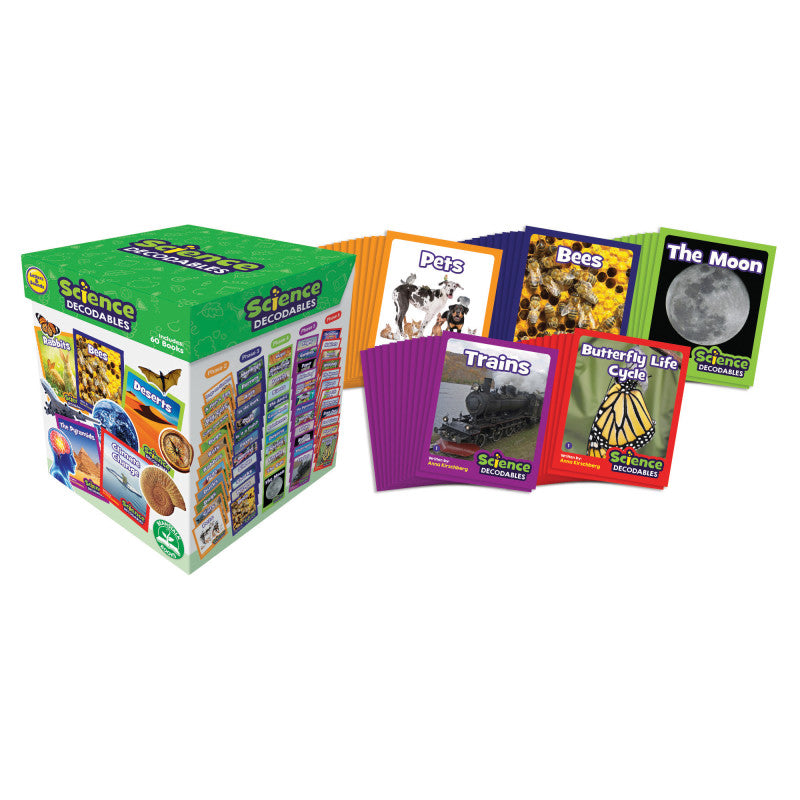 BEANSTALK BOOKS - Letters & Sounds Science Decodables Non-Fiction Boxed Set