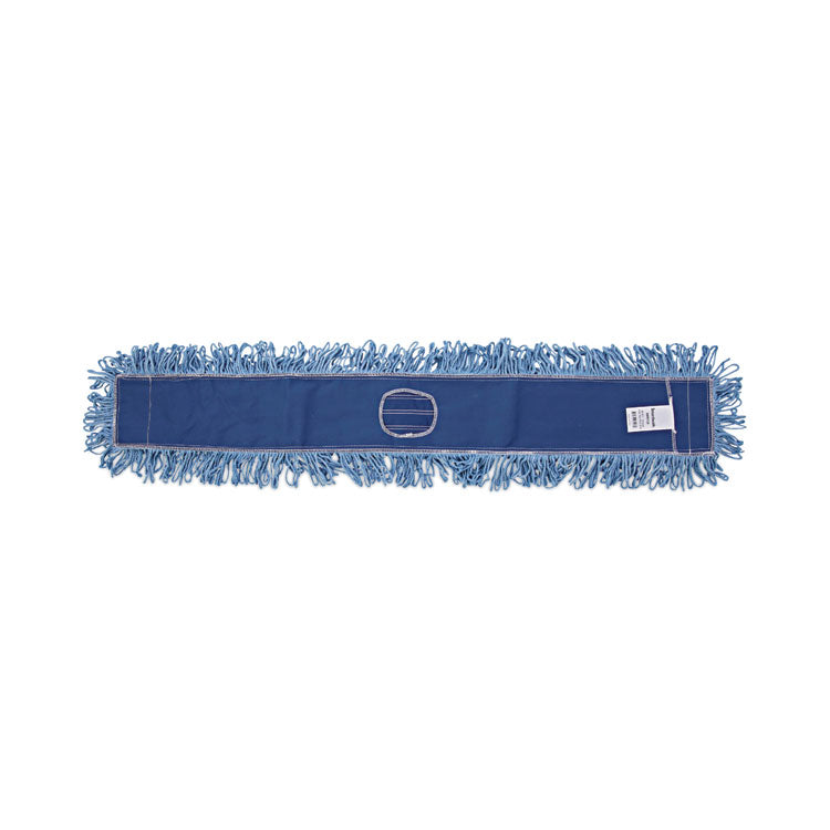 Boardwalk - Dust Mop Head, Cotton/Synthetic Blend, 48" x 5", Blue