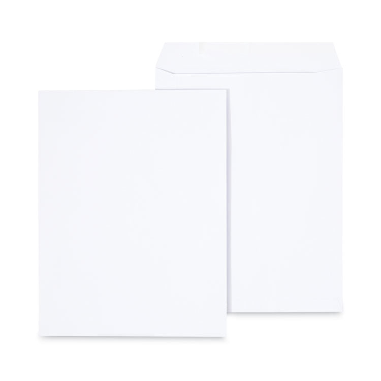 Universal - Peel Seal Strip Catalog Envelope, #13 1/2, Square Flap, Self-Adhesive Closure, 10 x 13, White, 100/Box